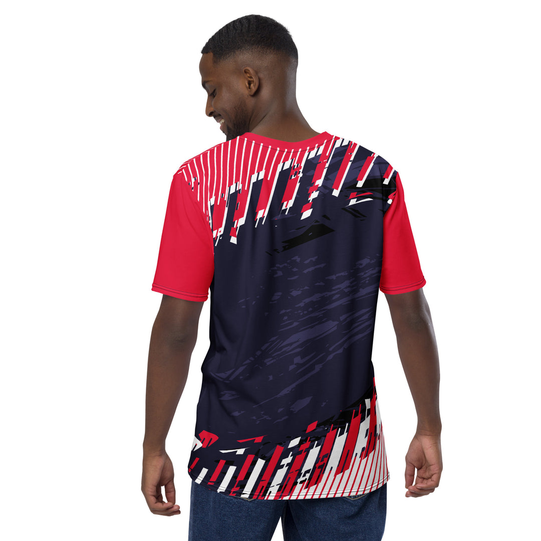 Premium Men's Jersey - Purple-Red Note