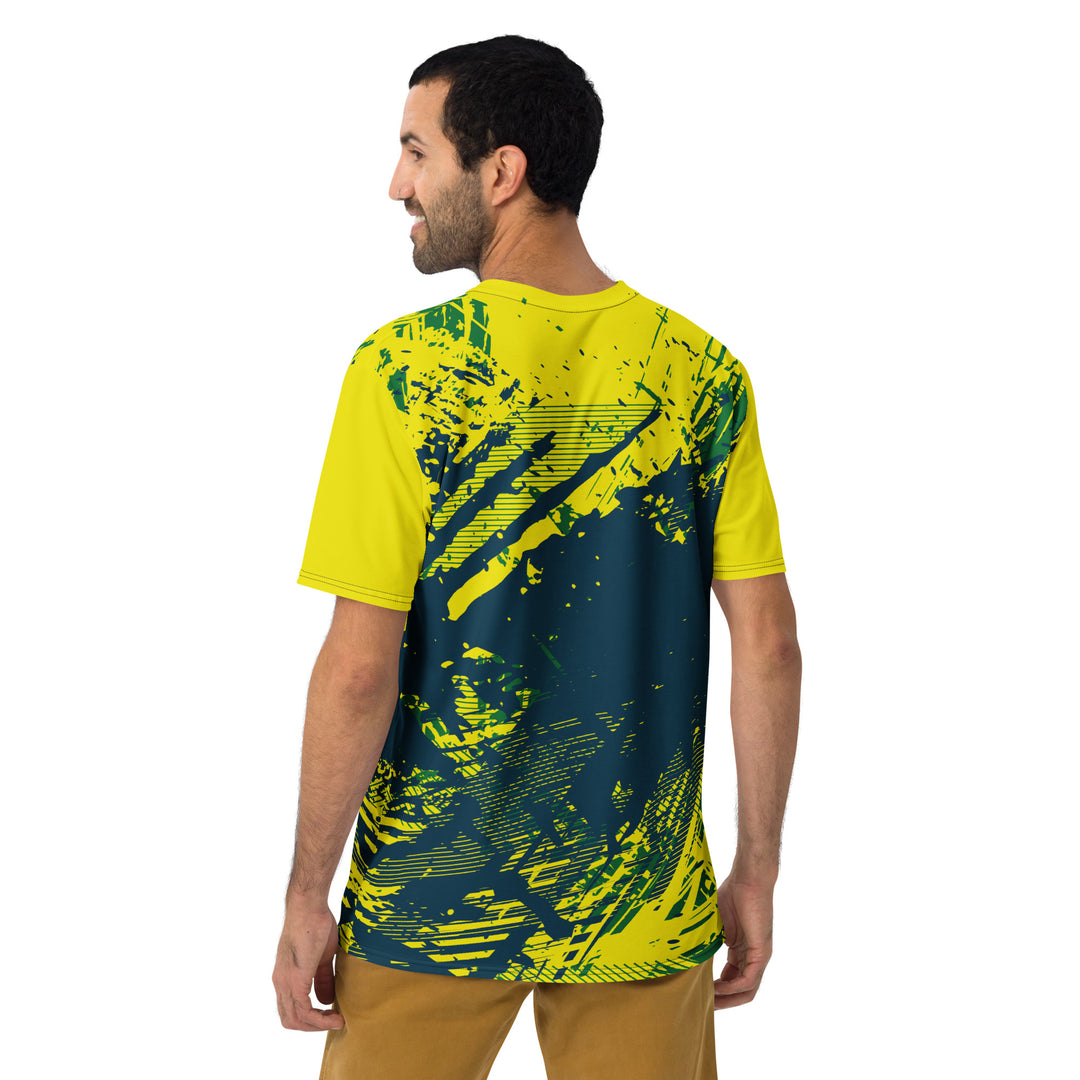 Premium Men's Jersey - Green-Yellow Maintain