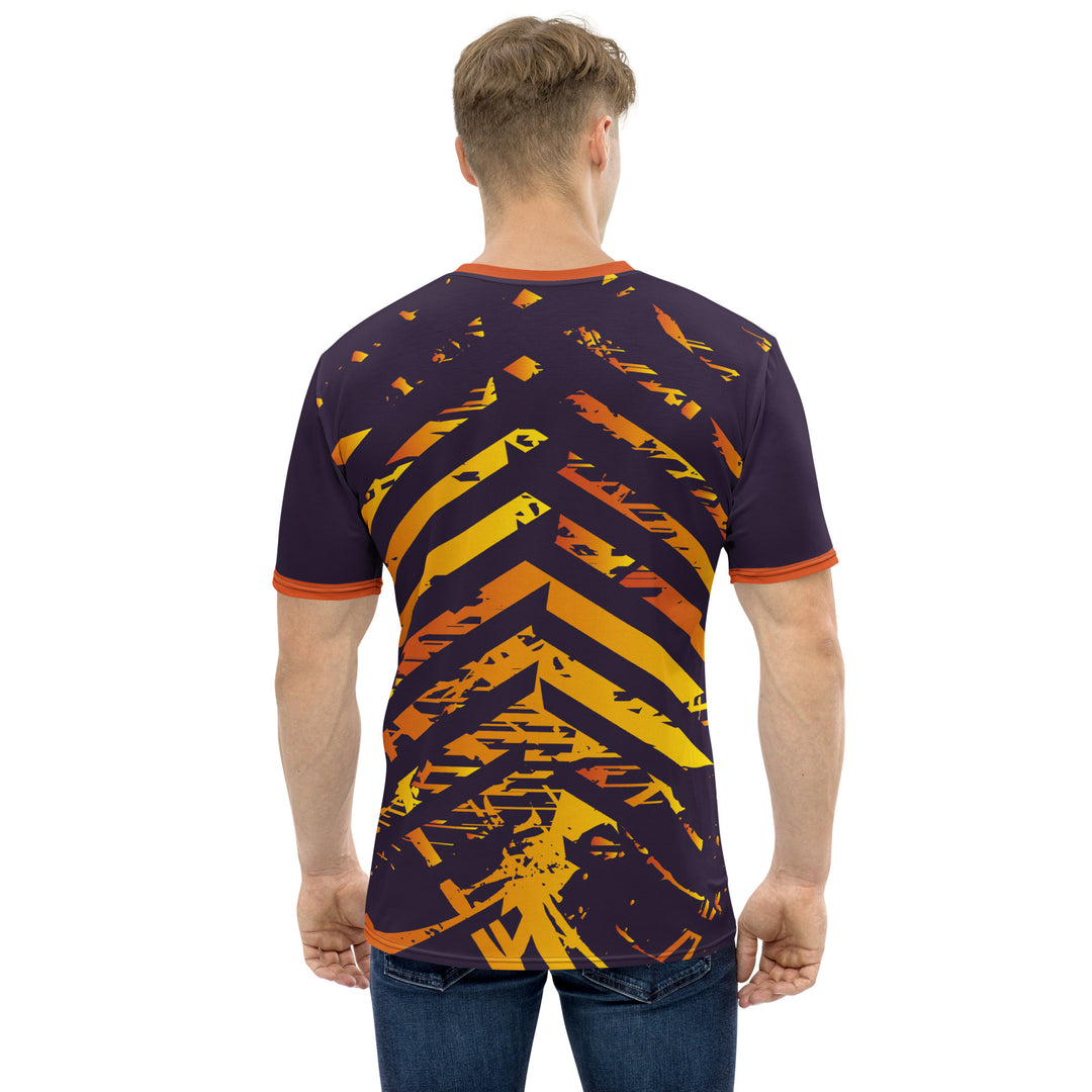 Premium Men's Jersey - Purple-Orange Order