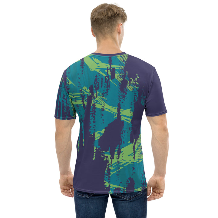 Premium Men's Jersey - Purple-Green Pass