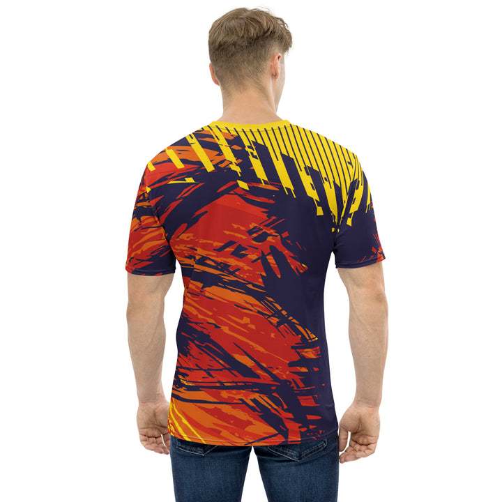 Premium Men's Jersey - Orange-Purple Soul