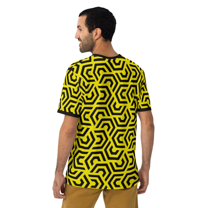 Premium Men's Jersey - Yellow-Black Turn