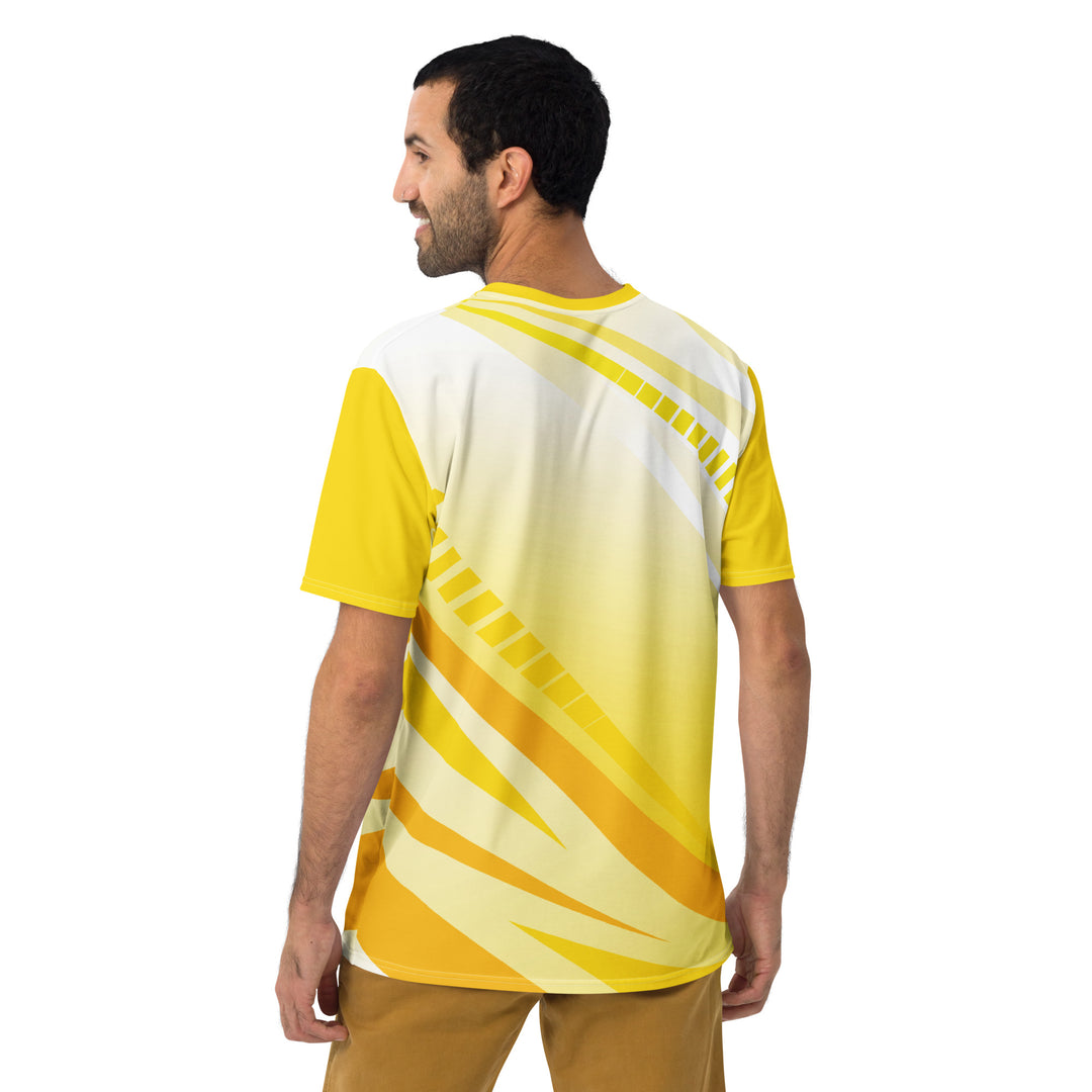 Premium Men's Jersey - Yellow-White Shine