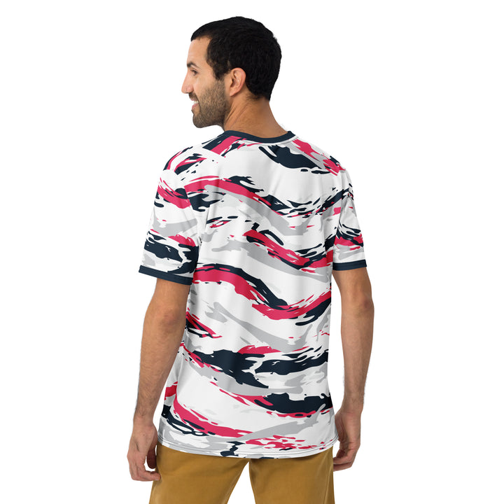 Premium Men's Jersey - White-Pink River