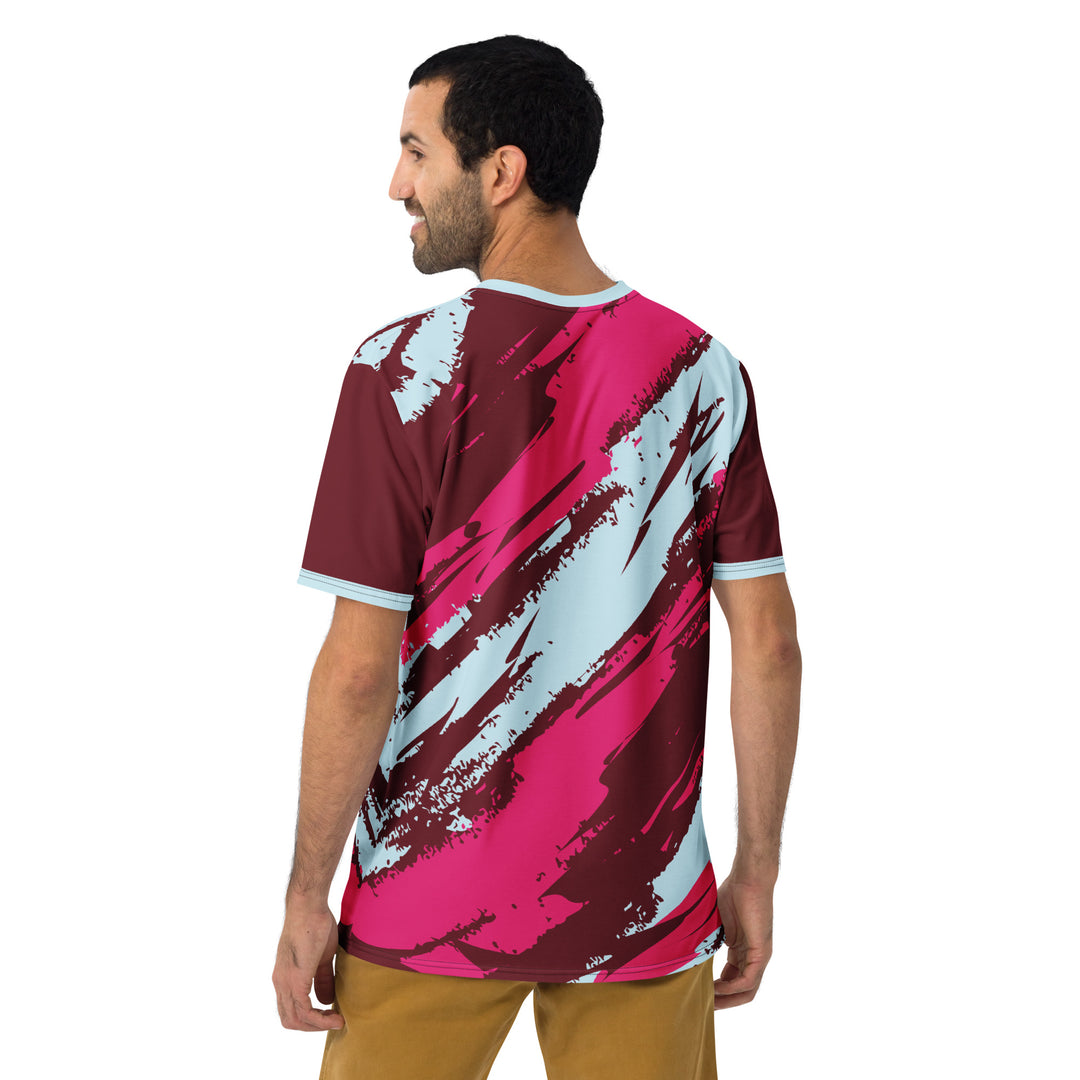 Premium Men's Jersey - Red-Pink Breaker