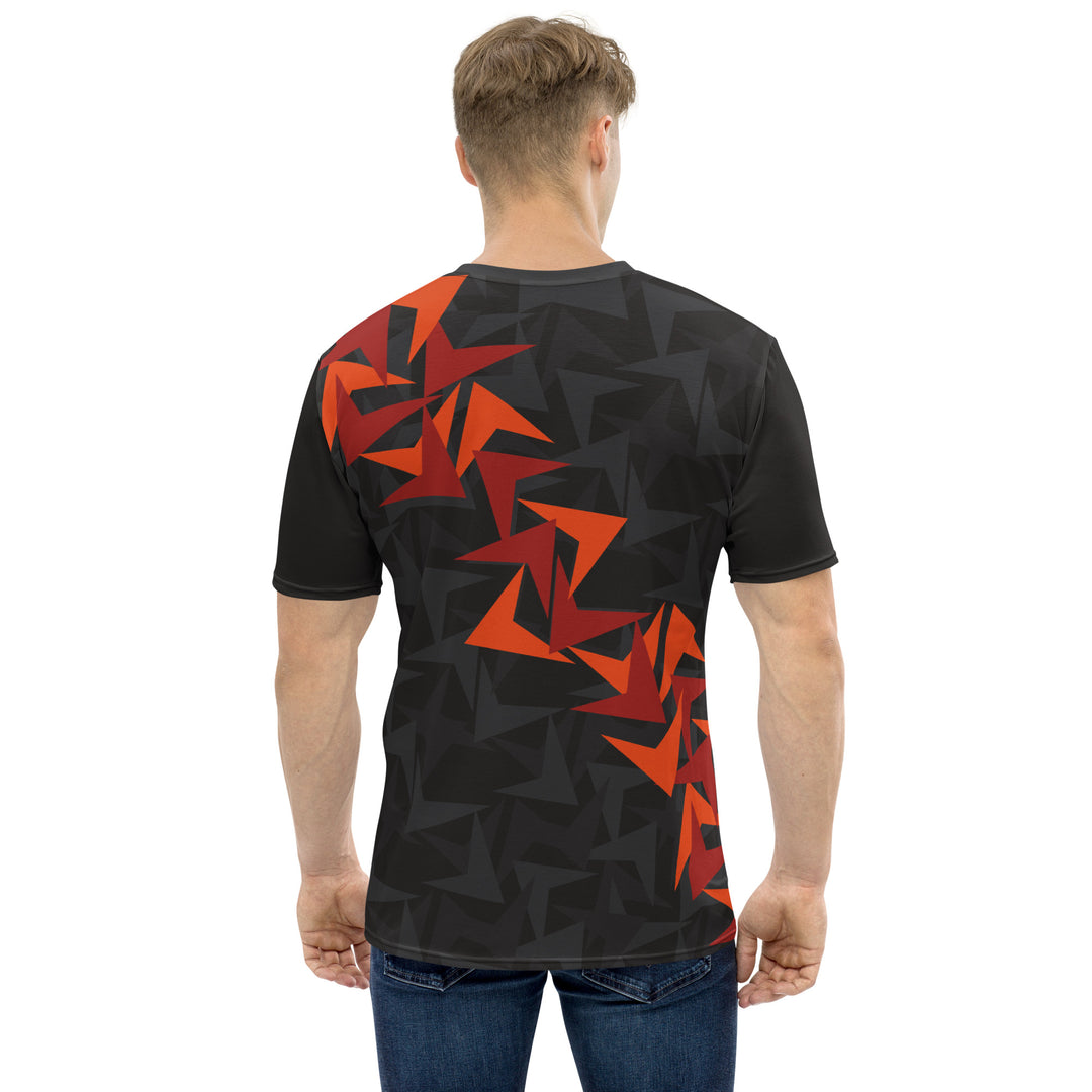 Premium Men's Jersey - Black-Red Strike