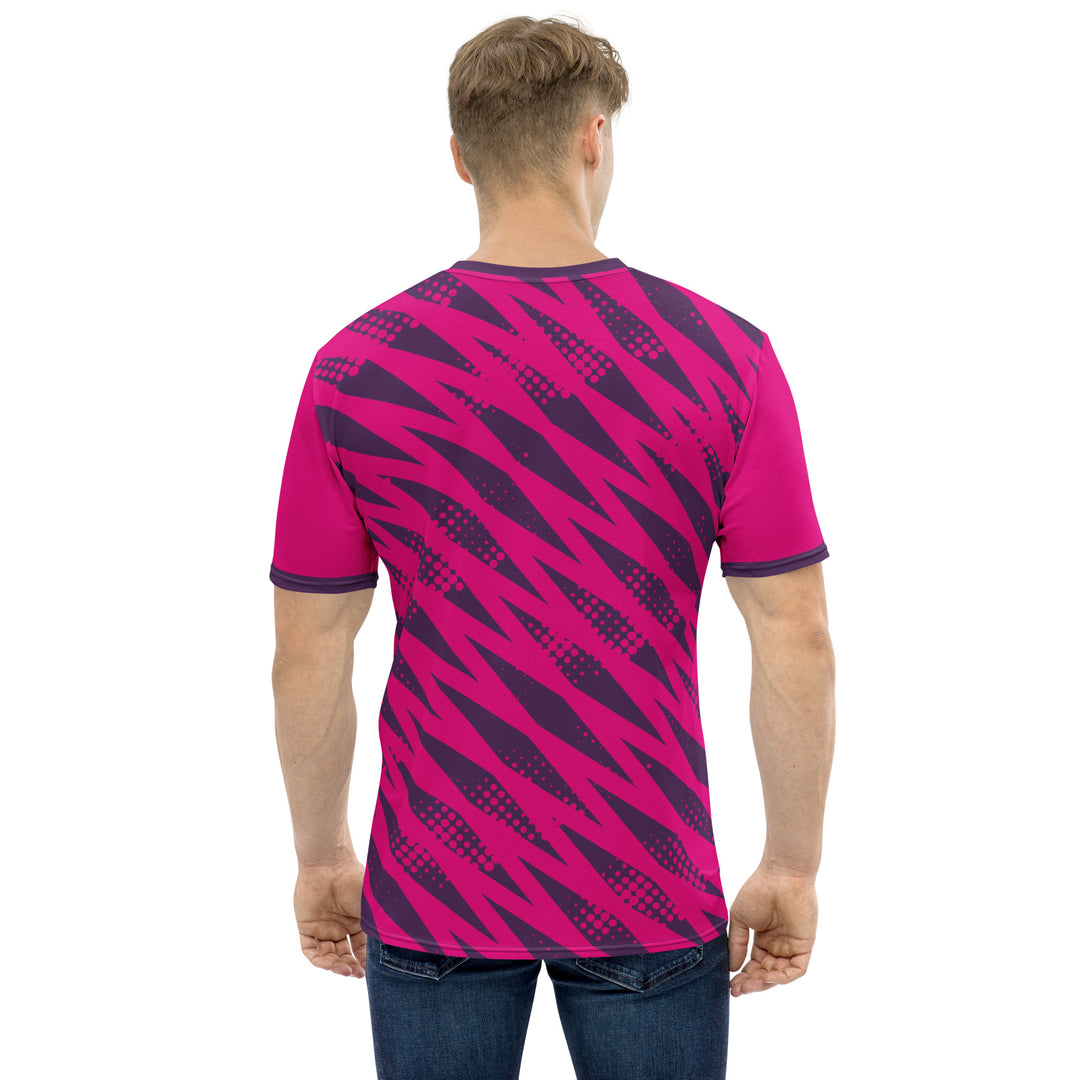 Premium Men's Jersey - Pink-Purple Diamond