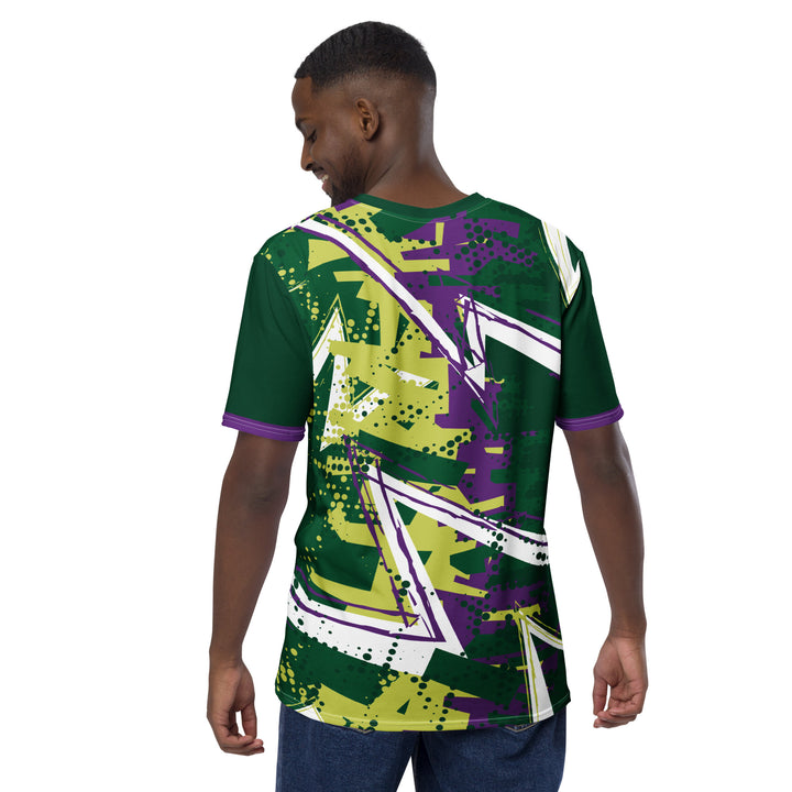 Premium Men's Jersey - Green-Purple City