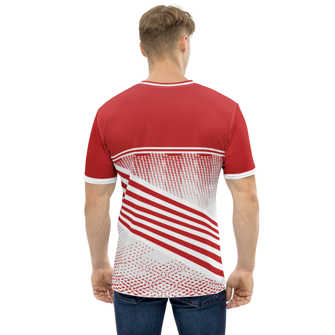 Premium Men's Jersey - White-Red Sport