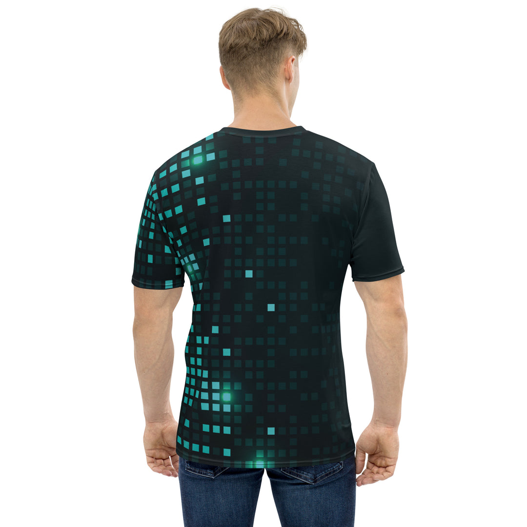 Premium Men's Jersey - Green-Turquoise Shine