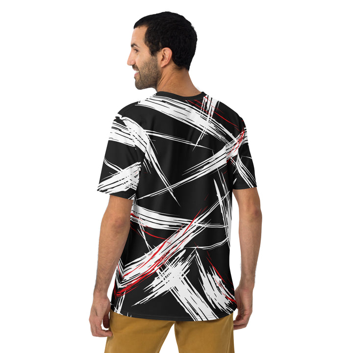 Premium Men's Jersey - Black-White Chaos