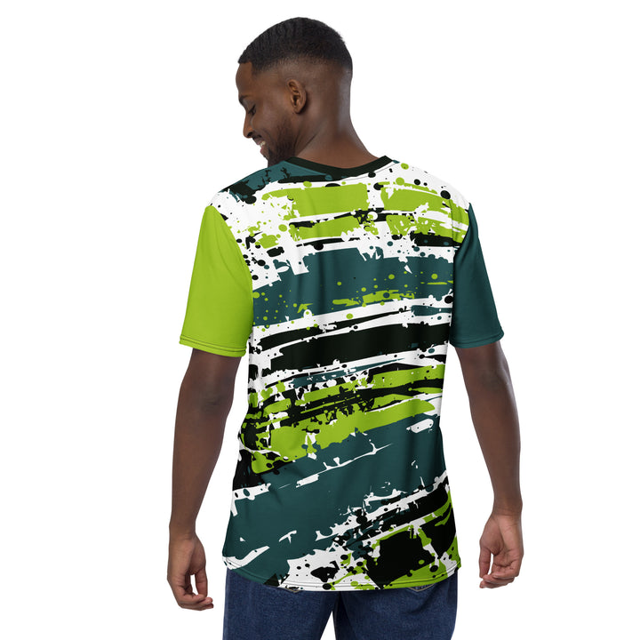 Premium Men's Jersey - Green-Black Origin