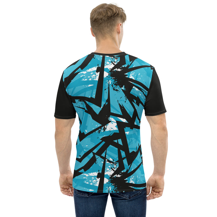 Premium Men's Jersey - Blue-Black Break