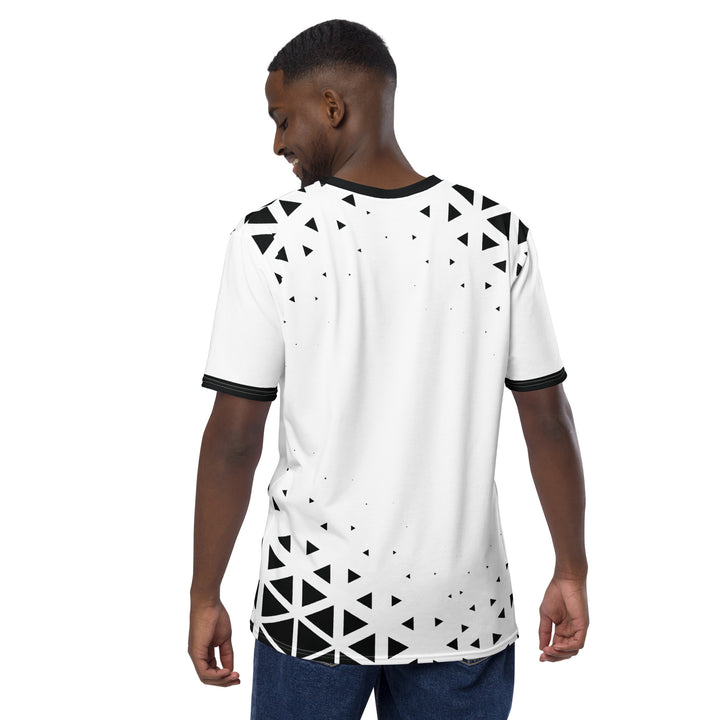 Premium Men's Jersey - White-Black Shrink