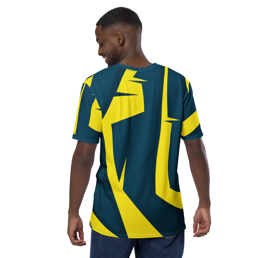 Premium Men's Jersey - Blue-Yellow Room