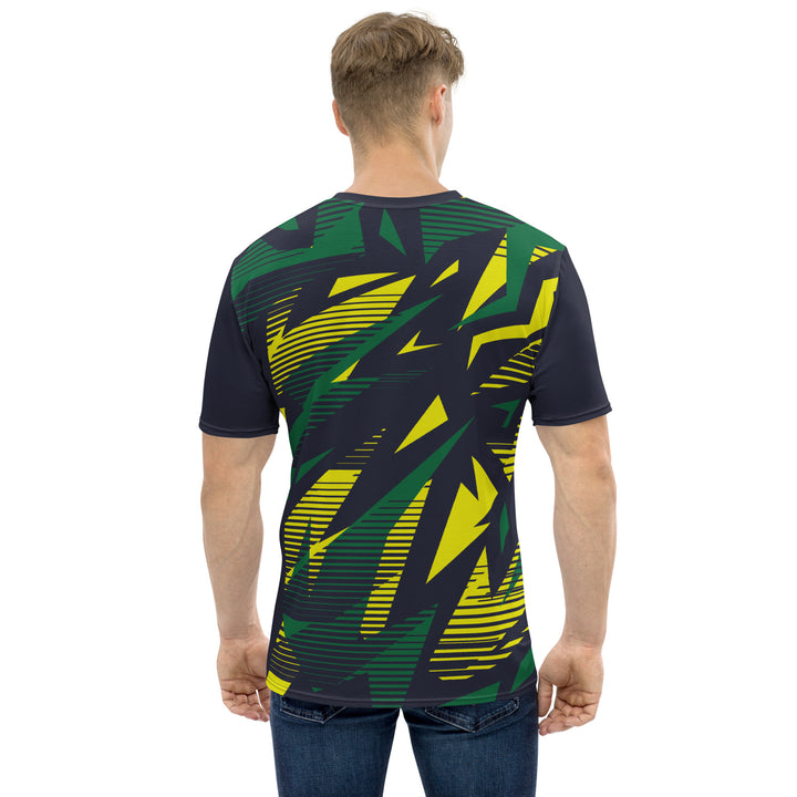 Premium Men's Jersey - Black-Yellow Arrow