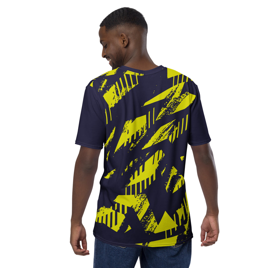 Premium Men's Jersey - Purple-Yellow Track