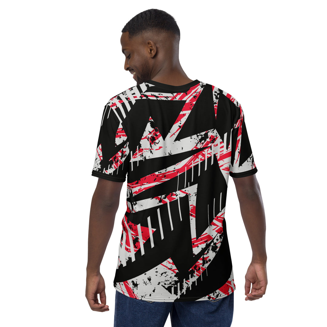 Premium Men's Jersey - Black-White Trace