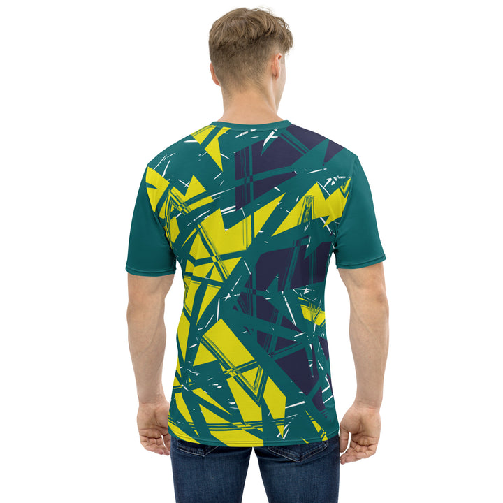 Premium Men's Jersey - Green-Yellow Tough