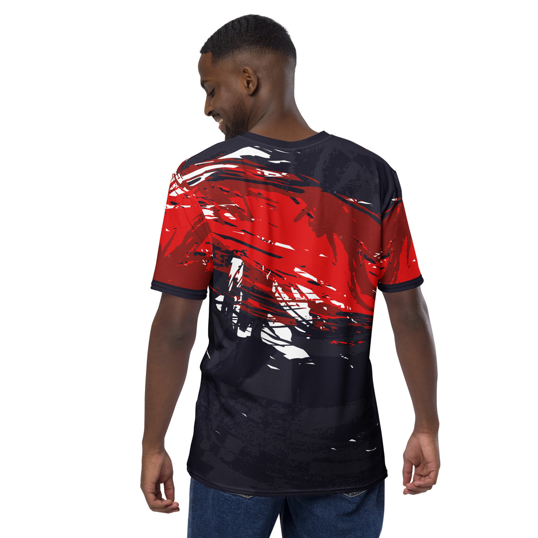 Premium Men's Jersey - Black-Red Ace