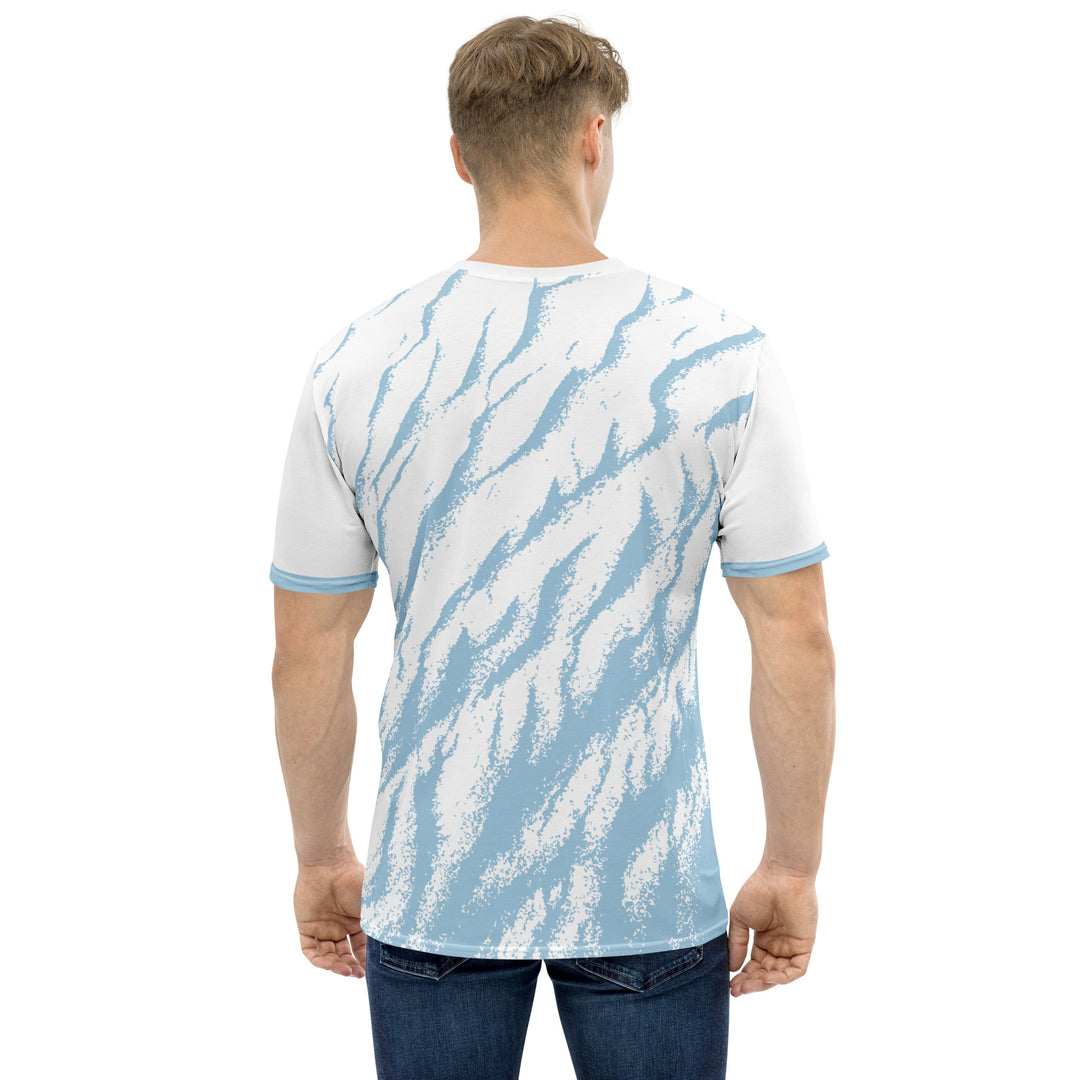 Premium Men's Jersey - Blue-White Sand