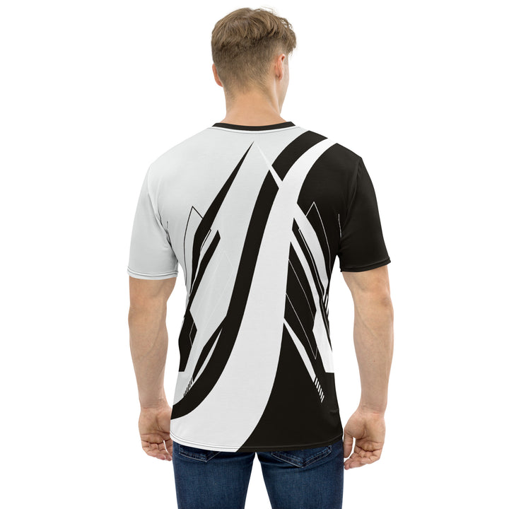 Premium Men's Jersey - Black-White Ribbon