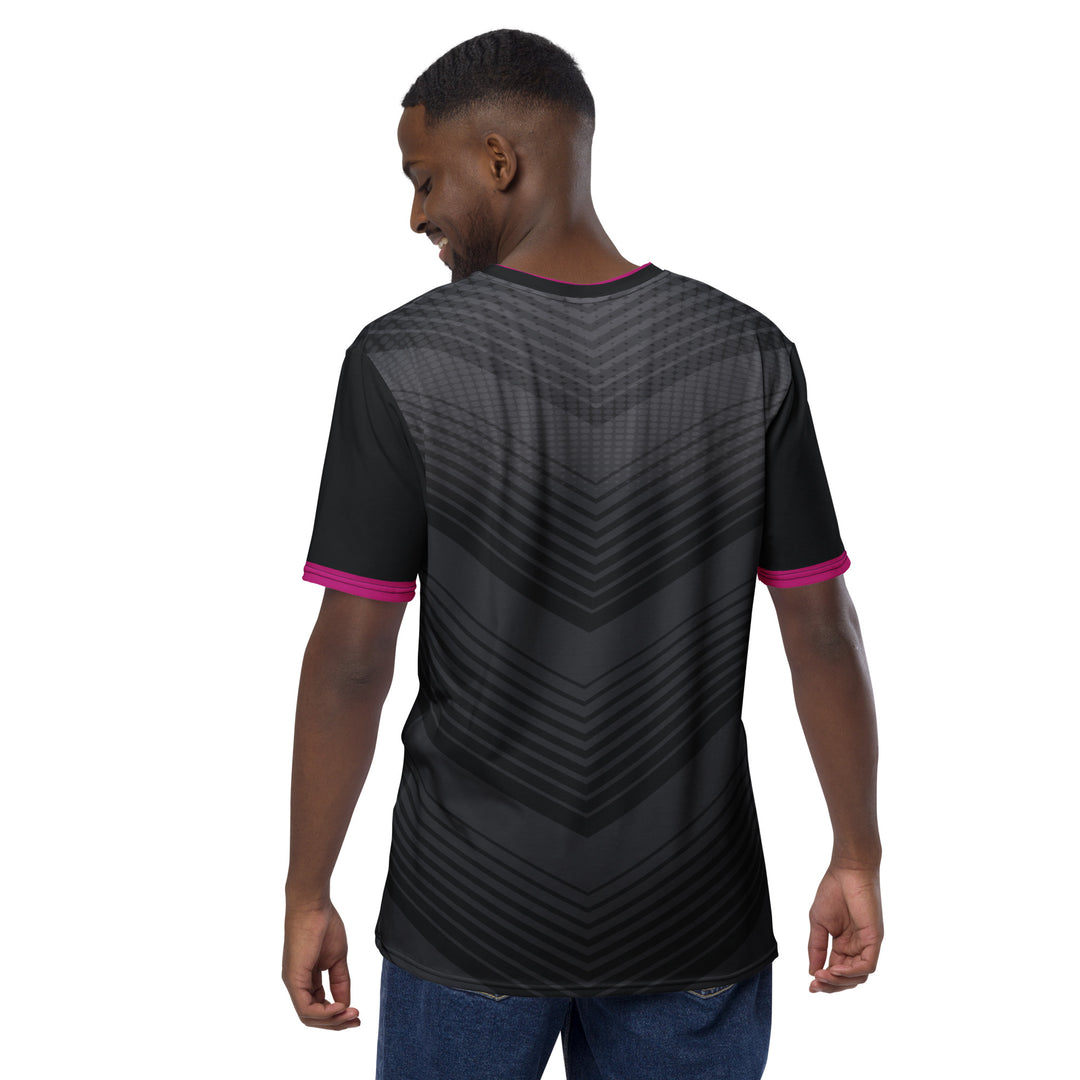 Premium Men's Jersey - Black-Grey Arrow