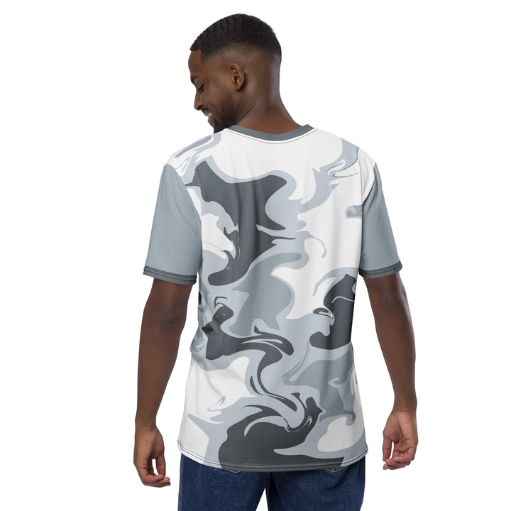 Premium Men's Jersey - Grey-White Smoke