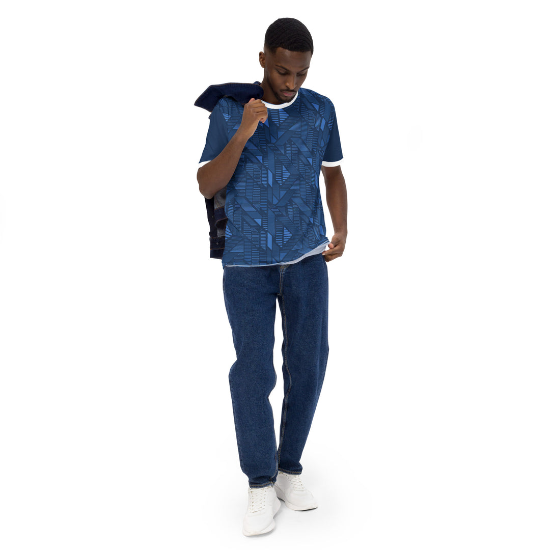 Premium Men's Jersey - Blue Farn