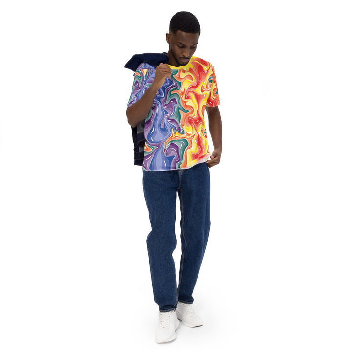 Premium Men's Jersey - Rainbow Crazy