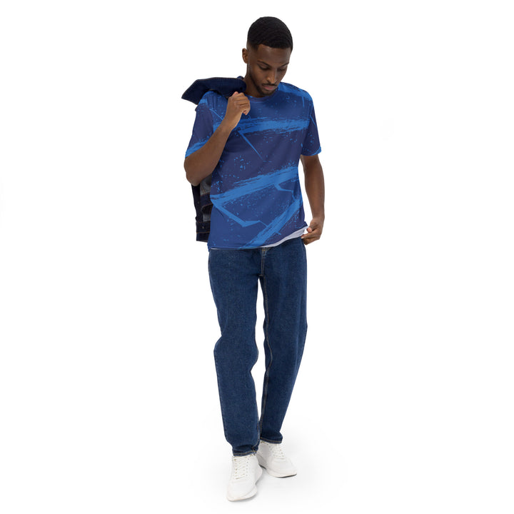 Premium Men's Jersey - Blue Stream