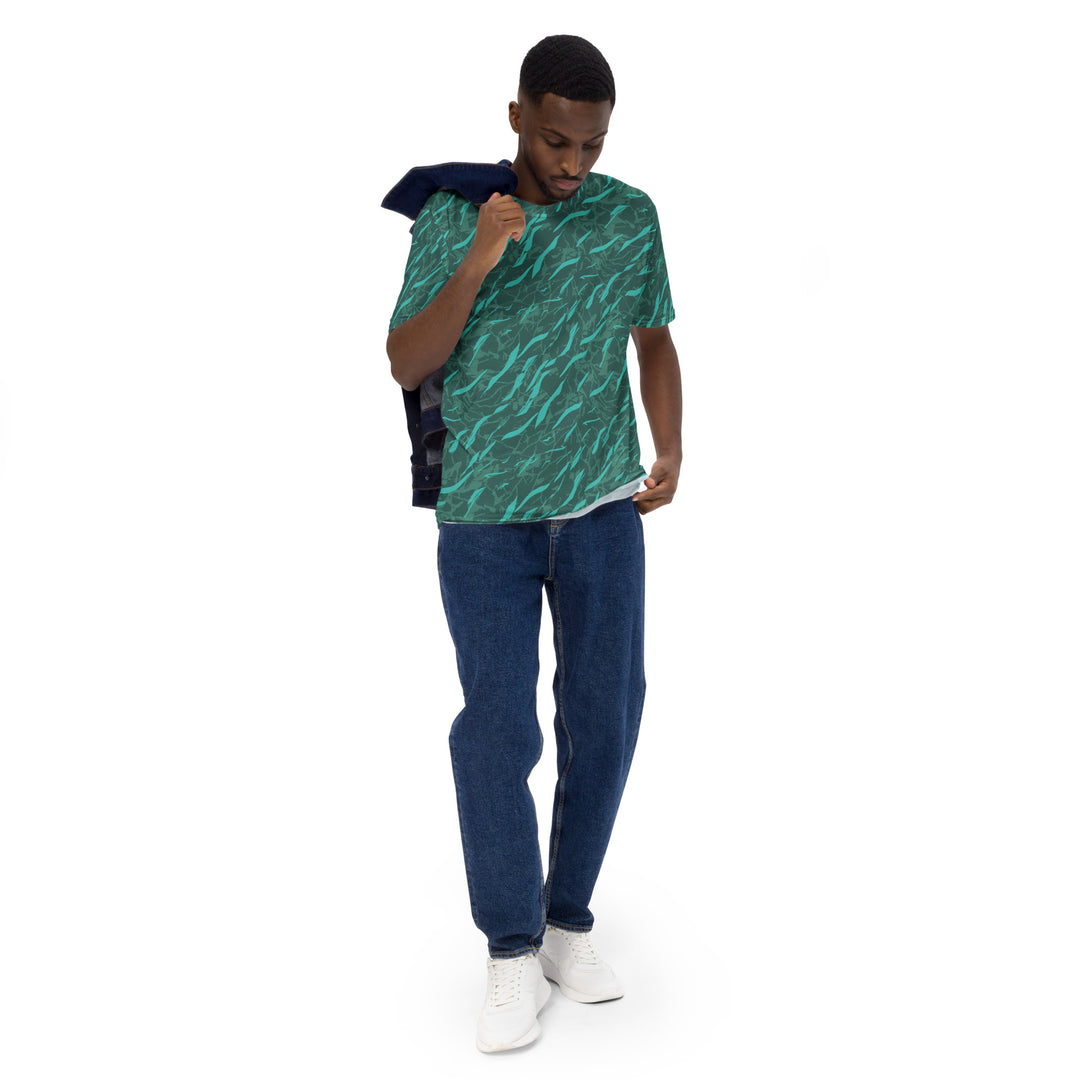 Premium Men's Jersey - Green Kelp