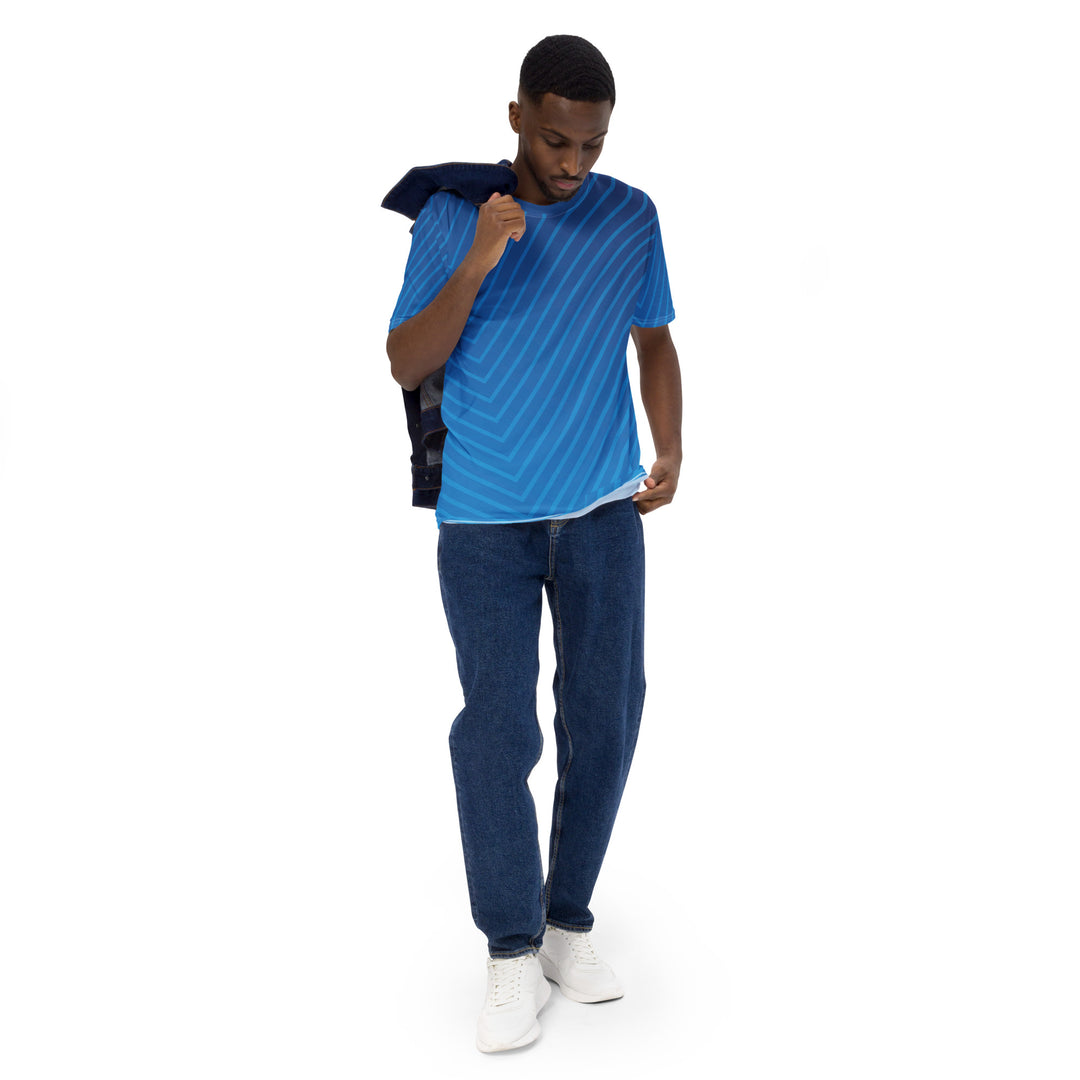 Premium Men's Jersey - Blue Edge