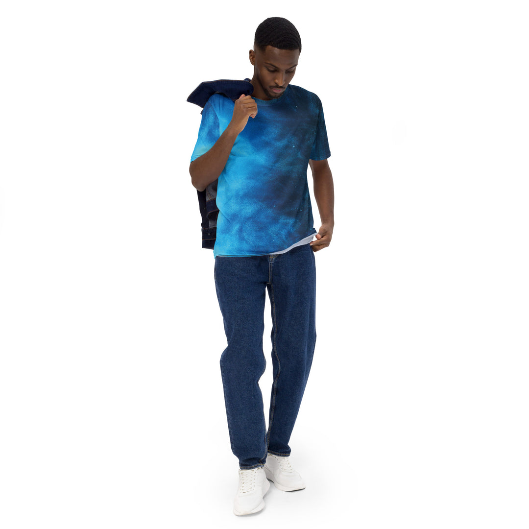 Premium Men's Jersey - Blue Powder