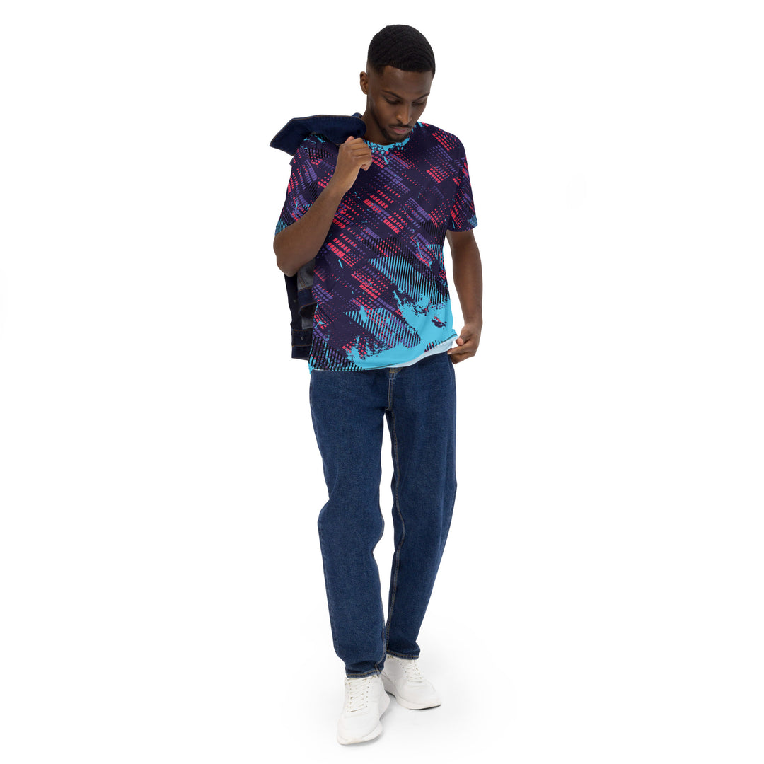 Premium Men's Jersey - Purple-Blue Invasion