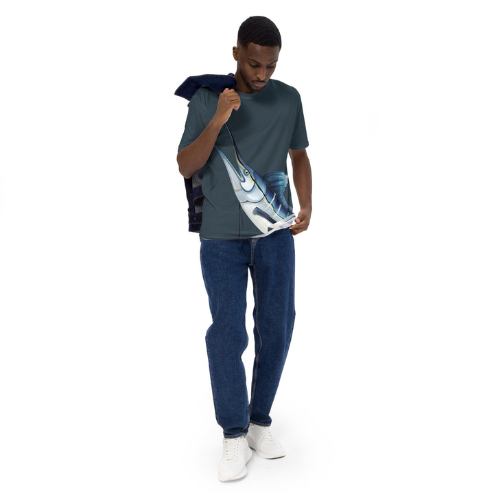 Premium Men's Jersey - Grey Swordfish