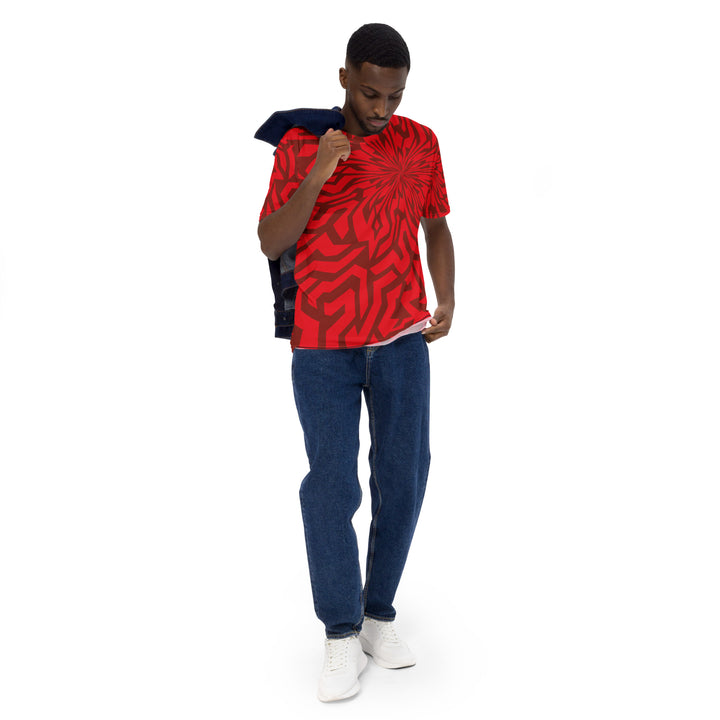 Premium Men's Jersey - Red Pull