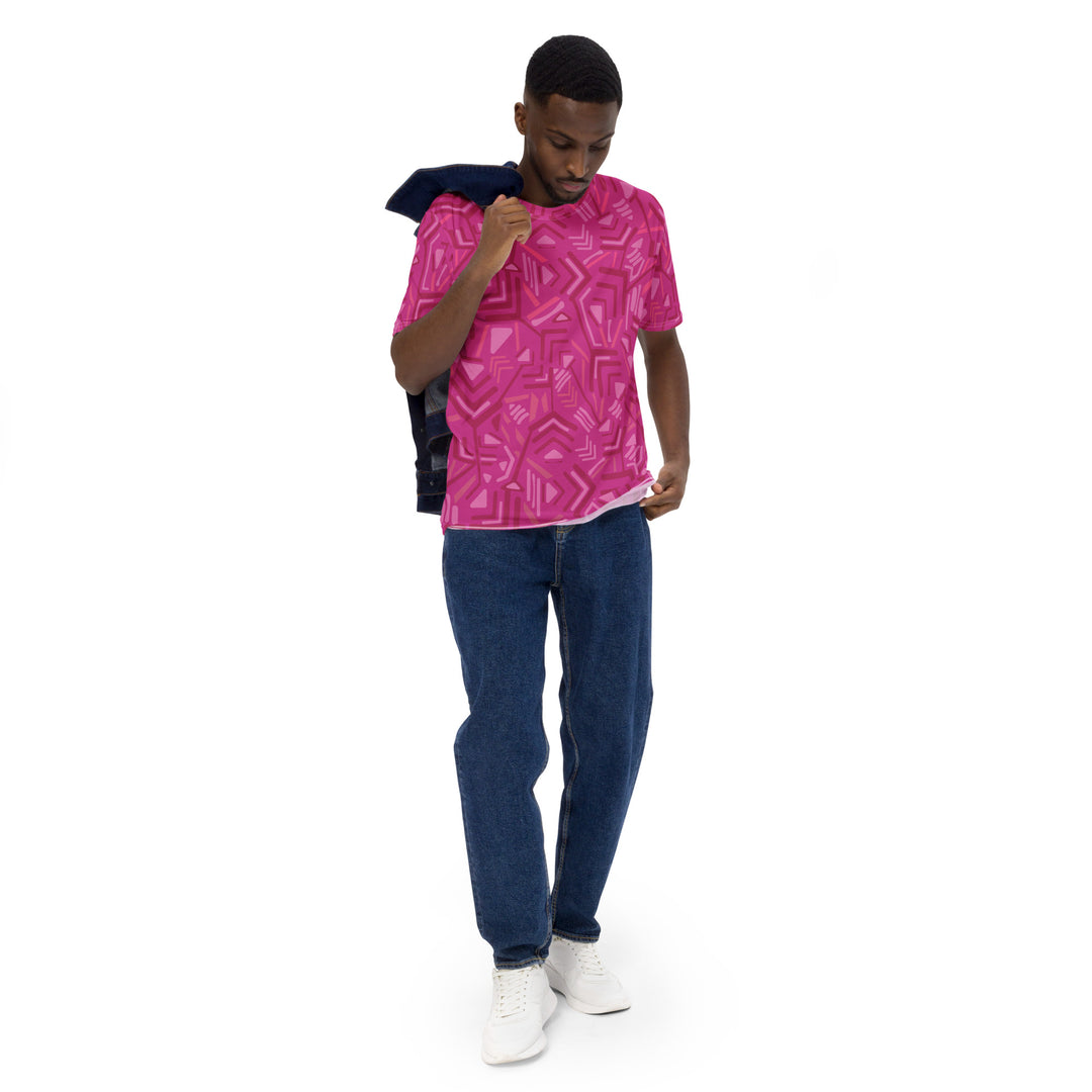 Premium Men's Jersey - Pink Arrow