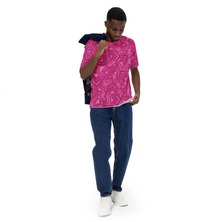 Premium Men's Jersey - Pink Arrow