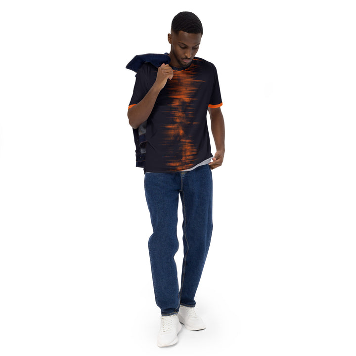 Premium Men's Jersey - Black-Orange Soul