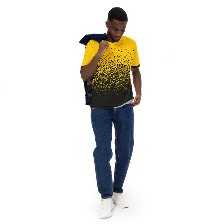 Premium Men's Jersey - Black-Yellow Fall