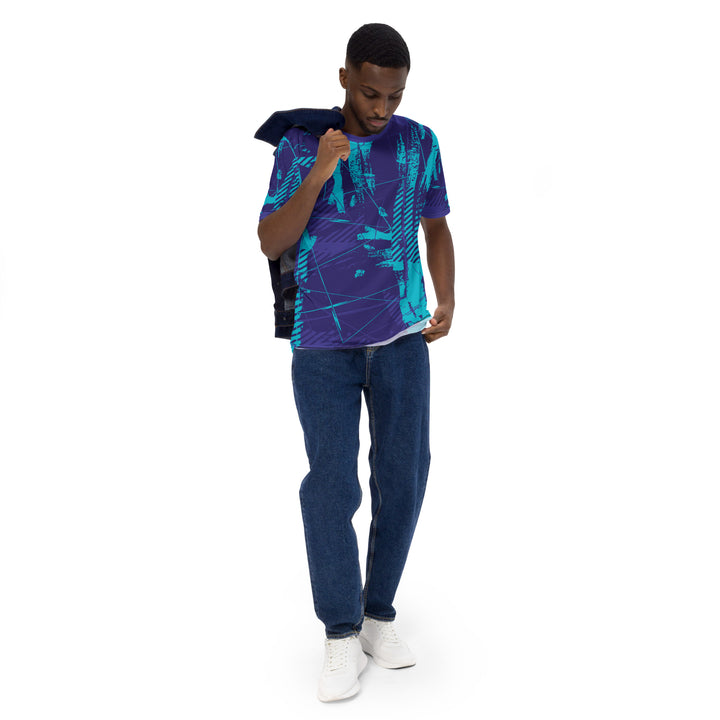 Premium Men's Jersey - Purple-Blue Road