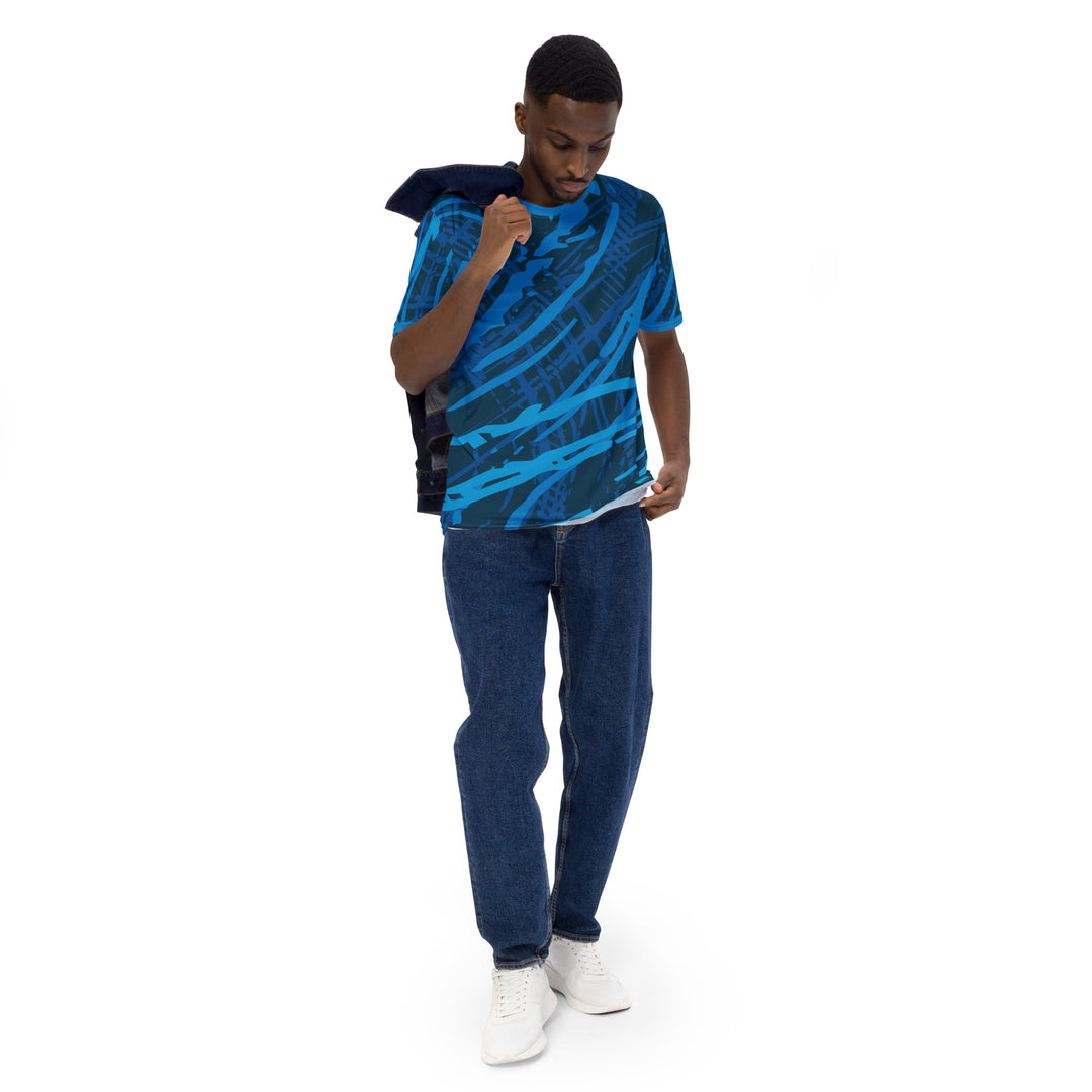 Premium Men's Jersey - Blue Whip