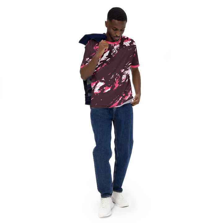 Premium Men's Jersey - Pink Ace