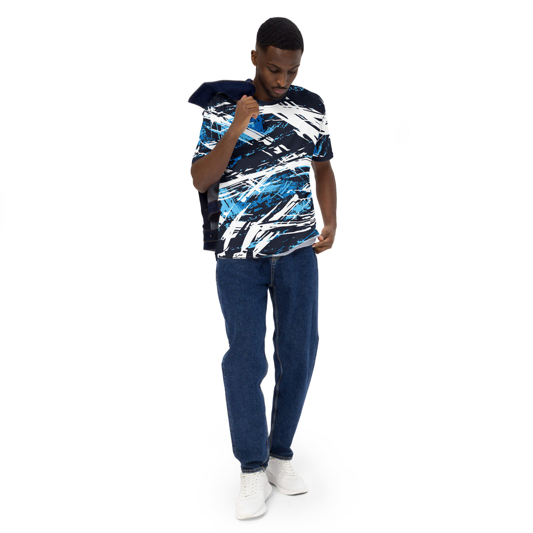 Premium Men's Jersey - Blue-White Extra