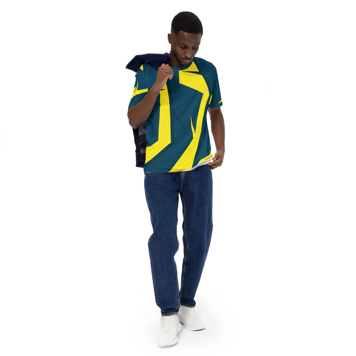 Premium Men's Jersey - Blue-Yellow Room