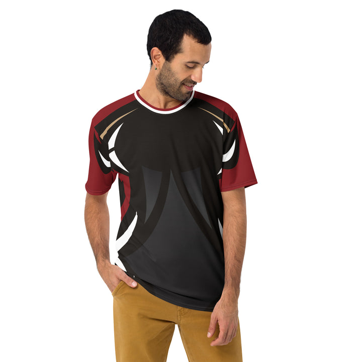 Premium Men's Jersey - Red-Black Bull