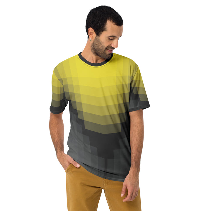 Premium Men's Jersey - Yellow-Black Clarity