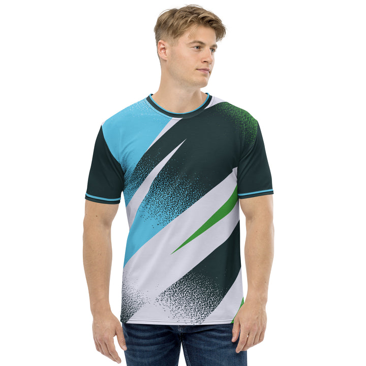 Premium Men's Jersey - Green-Blue Spirit