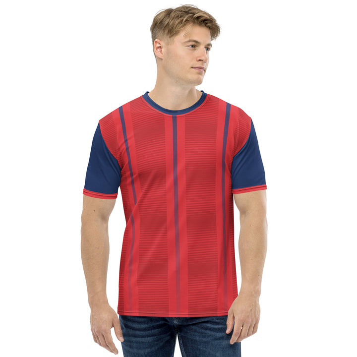 Premium Men's Jersey - Red-Blue Dream